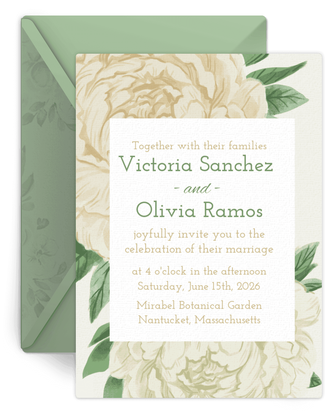 wedding invitation